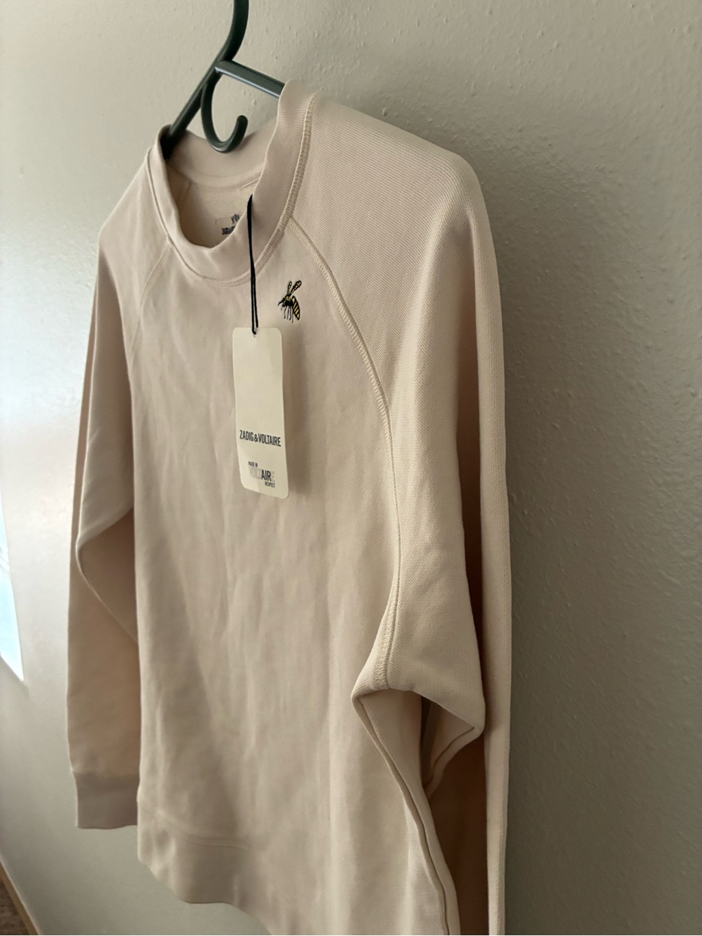 Nwt Zadig & Voltaire "Unlimited Love Tour" Graphic Sweatshirt - Size 16 Or S/Xs — image 4 of 5